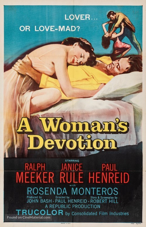 A Woman&#039;s Devotion - Movie Poster