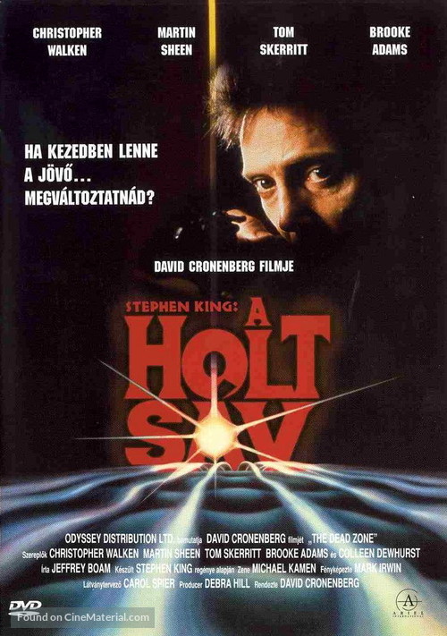 The Dead Zone - Hungarian DVD movie cover