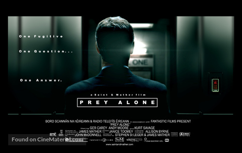 Prey Alone - Irish Movie Poster
