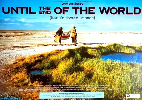 Bis ans Ende der Welt - Belgian Movie Poster