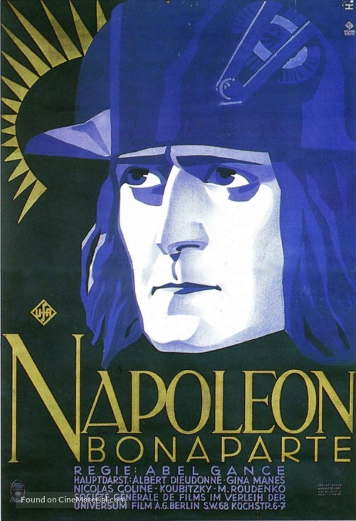 Napol&eacute;on Bonaparte - German Movie Poster