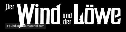 The Wind and the Lion - German Logo