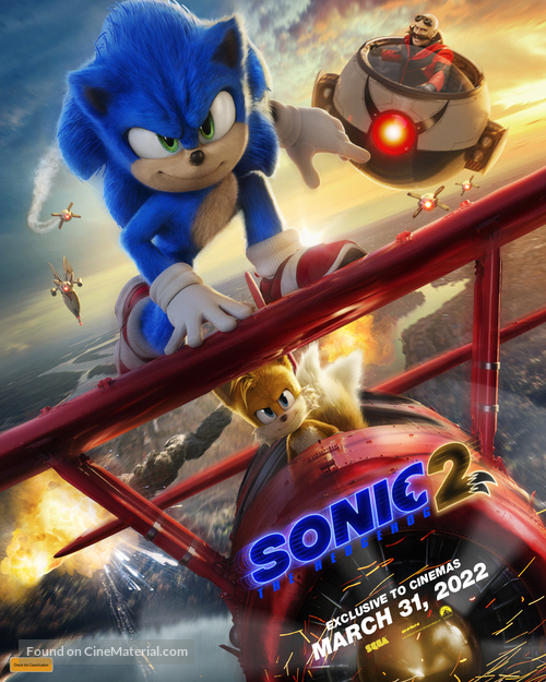 Sonic the Hedgehog 2 - New Zealand Movie Poster