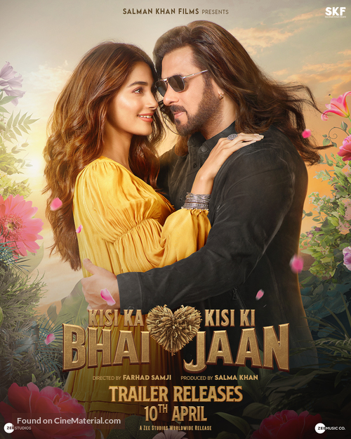 Kisi Ka Bhai Kisi Ki Jaan - Indian Movie Poster