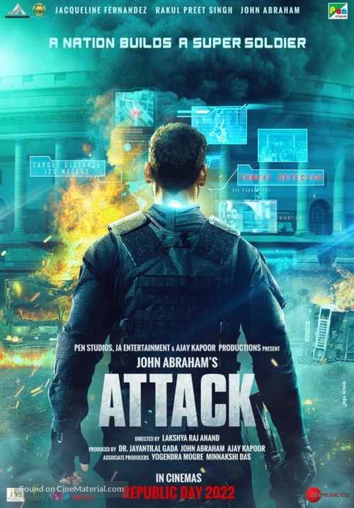 Attack - Indian Movie Poster