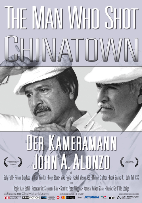 The Man Who Shot Chinatown: The Life and Work of John A. Alonzo - German poster