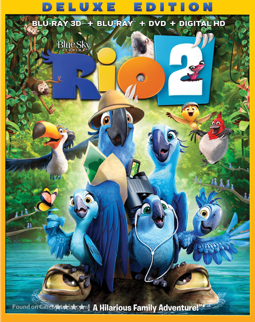 Rio 2 - Blu-Ray movie cover