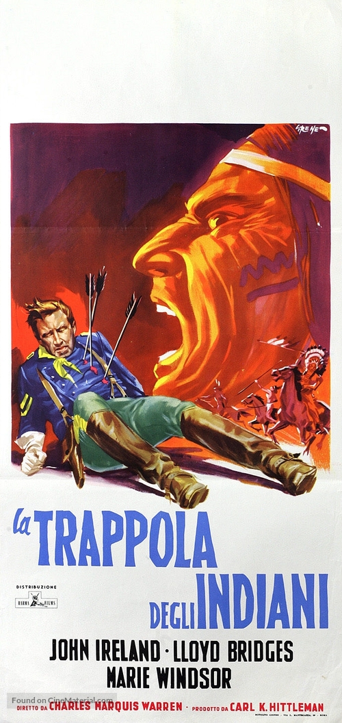 Little Big Horn - Italian Movie Poster