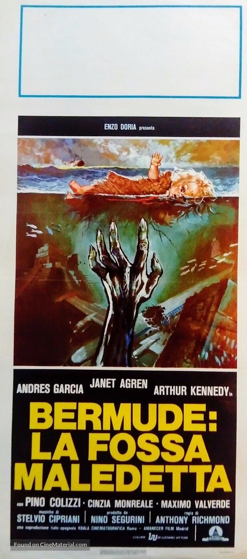 Bermude: la fossa maledetta - Italian Movie Poster
