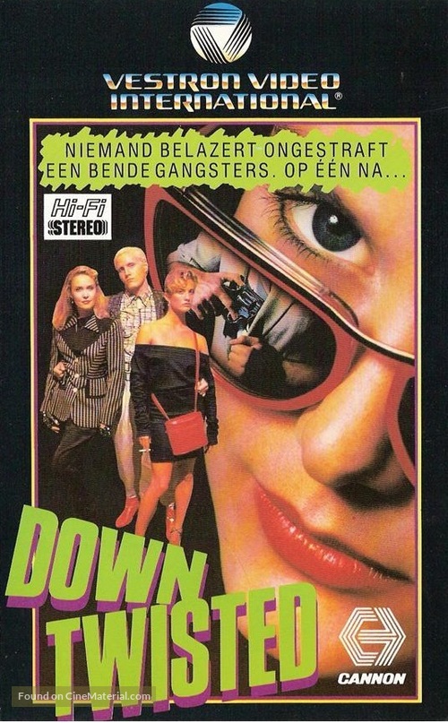 Down Twisted - Dutch VHS movie cover