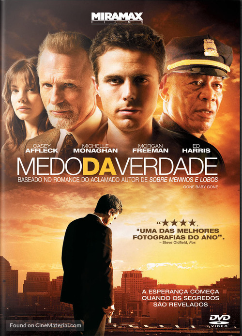Gone Baby Gone - Brazilian DVD movie cover