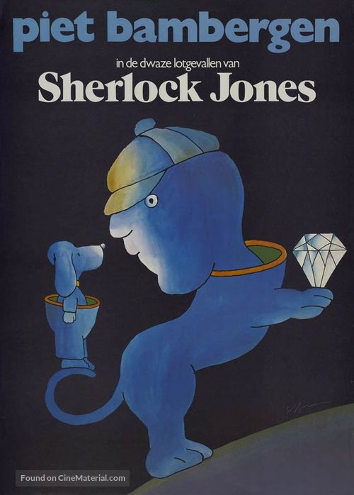 De dwaze lotgevallen van Sherlock Jones - Dutch Movie Poster