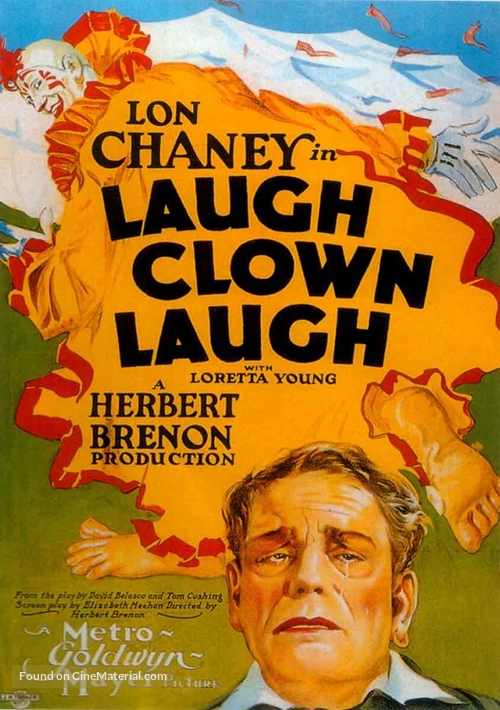 Laugh, Clown, Laugh - Movie Poster