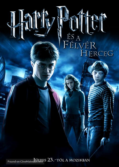 Harry Potter and the Half-Blood Prince - Hungarian Movie Poster