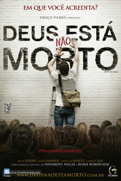 God&#039;s Not Dead - Brazilian Movie Poster