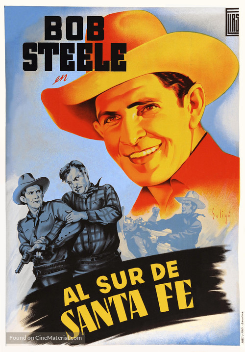 South of Santa Fe - Spanish Movie Poster