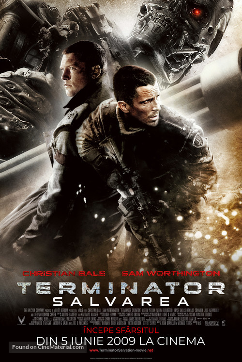Terminator Salvation - Romanian Movie Poster