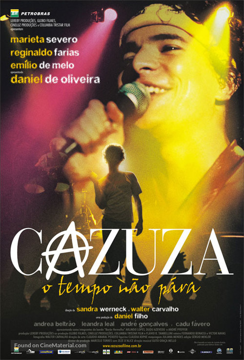 Cazuza - O Tempo N&atilde;o P&aacute;ra - Brazilian poster