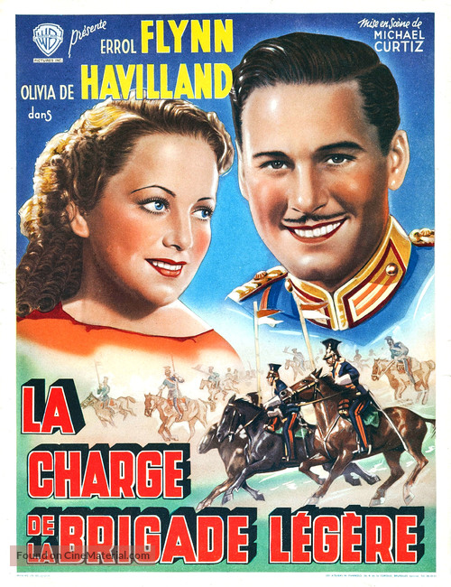 The Charge of the Light Brigade - Belgian Movie Poster