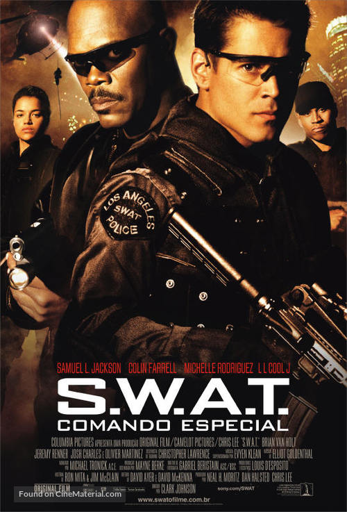 S.W.A.T. - Brazilian Movie Poster