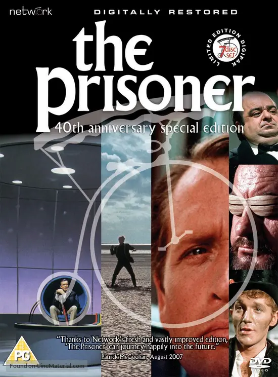 &quot;The Prisoner&quot; - British Movie Cover