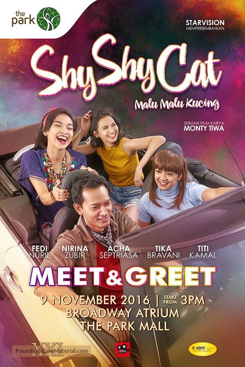 Shy Shy Cat - Indonesian Movie Poster