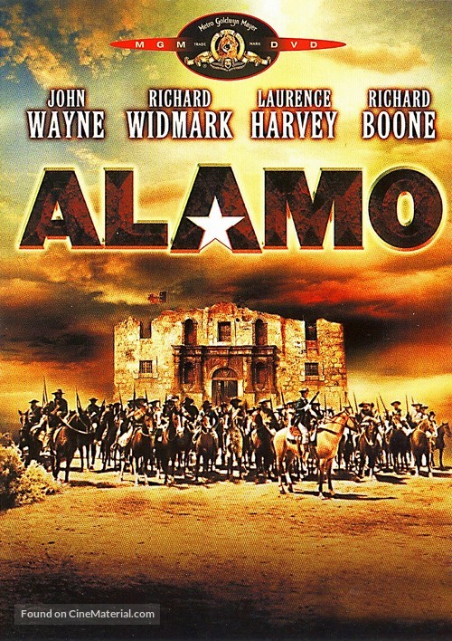 The Alamo - German DVD movie cover