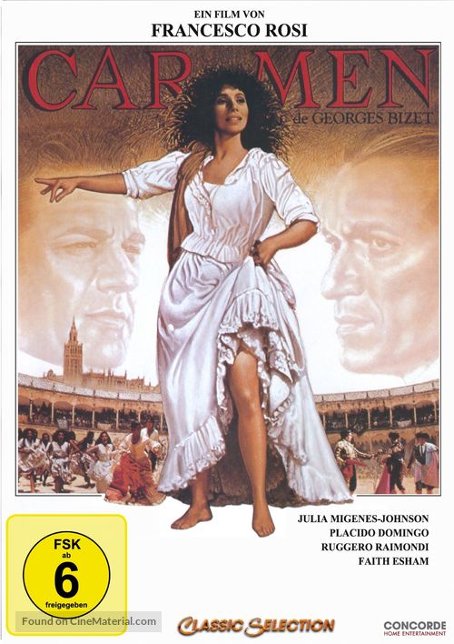 Carmen - German DVD movie cover