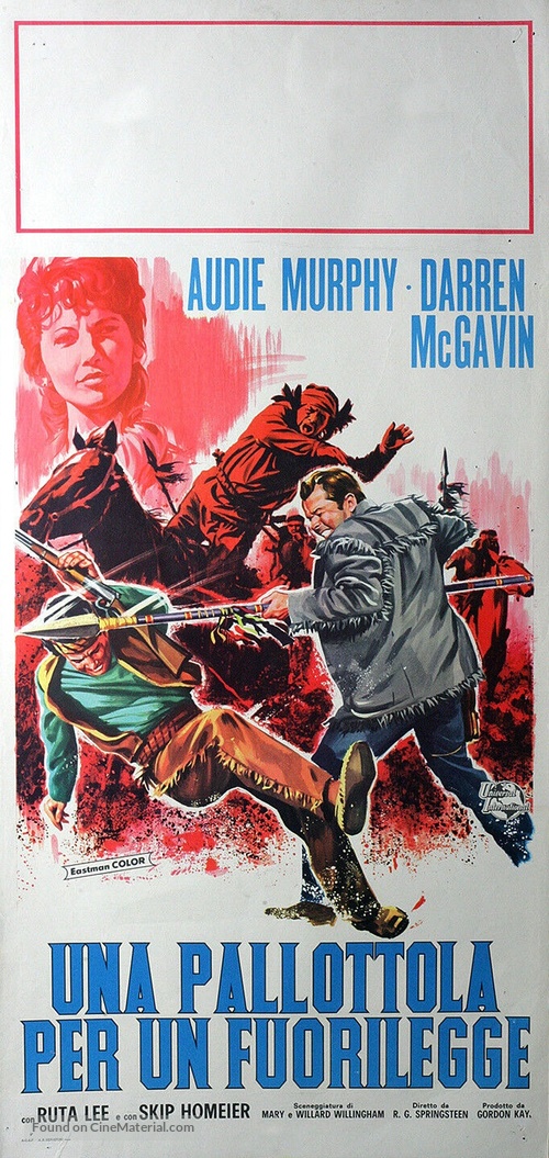 Bullet for a Badman - Italian Movie Poster