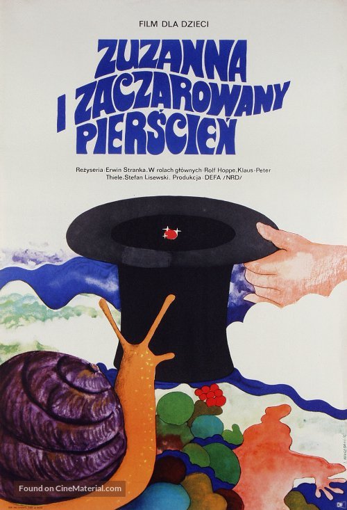 Susanne und der Zauberring - Polish Movie Poster