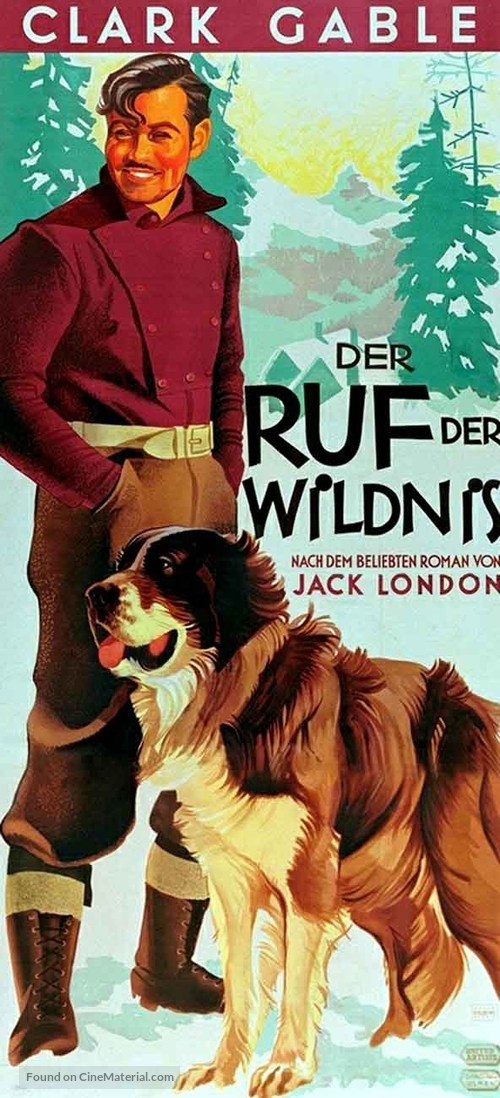 The Call of the Wild - German Movie Poster