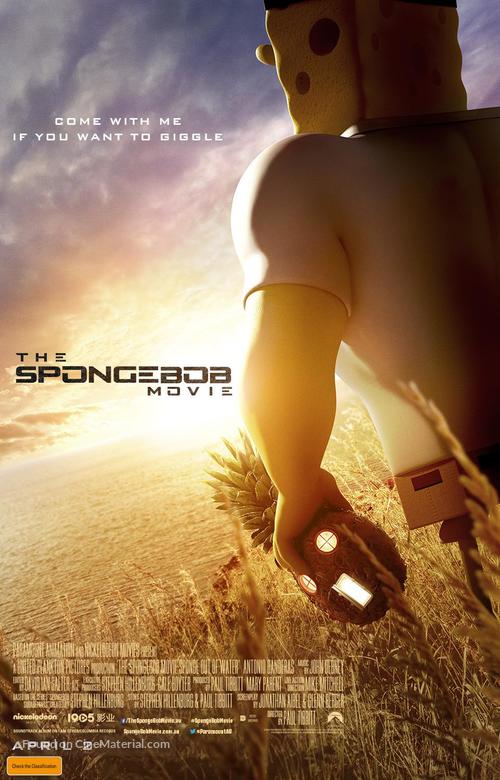 The SpongeBob Movie: Sponge Out of Water - Australian Movie Poster