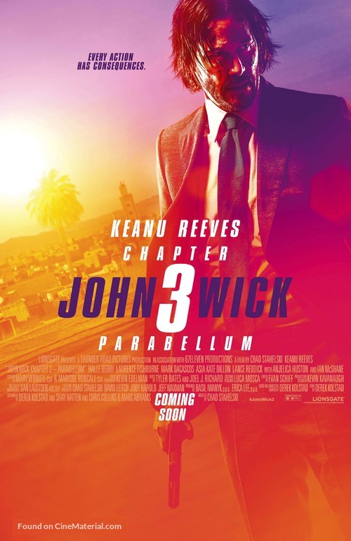 John Wick: Chapter 3 - Parabellum - British Movie Poster