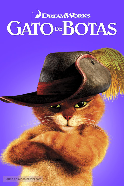 Puss in Boots - Brazilian Video on demand movie cover