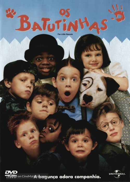 The Little Rascals - Brazilian DVD movie cover