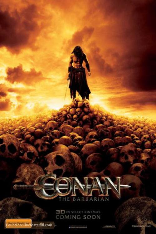 Conan the Barbarian - Australian Movie Poster