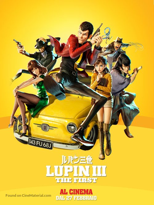Lupin III: The First - Italian Movie Poster