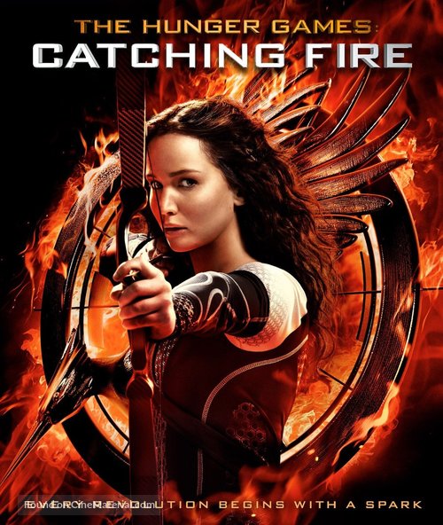 The Hunger Games: Catching Fire - Blu-Ray movie cover