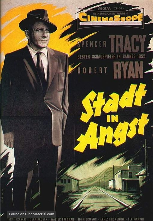 Bad Day at Black Rock - German Movie Poster