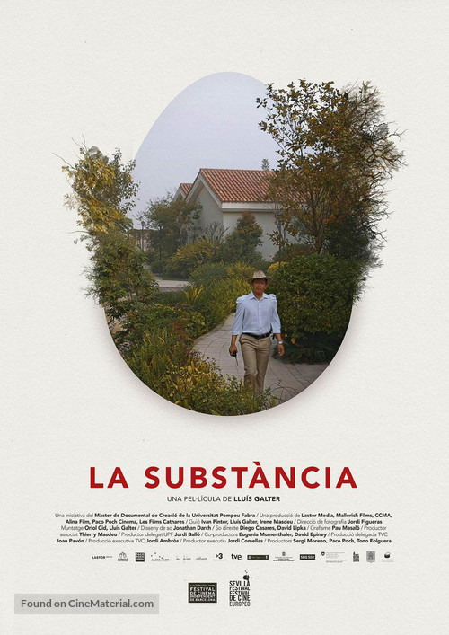 La subst&agrave;ncia - Andorran Movie Poster