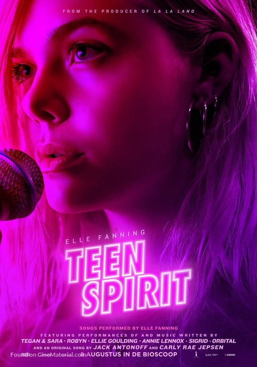 Teen Spirit - Dutch Movie Poster