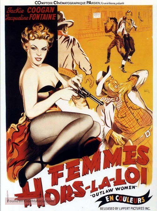Outlaw Women - French Movie Poster
