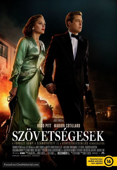 Allied - Hungarian Movie Poster