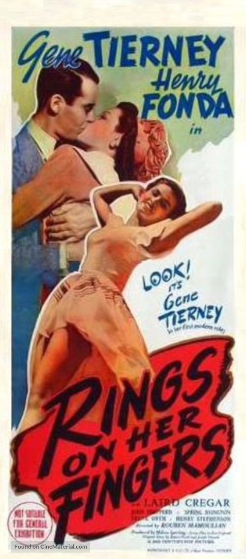 Rings on Her Fingers - Australian Movie Poster
