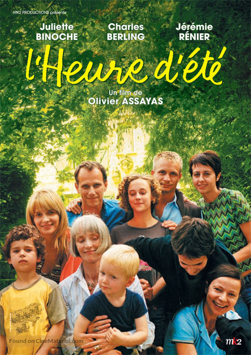 L&#039;heure d&#039;&eacute;t&eacute; - French Movie Poster