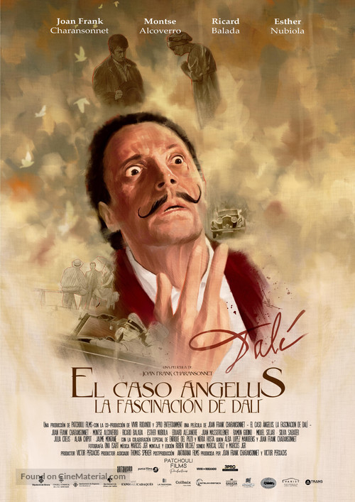 El Cas &Agrave;ngelus. La fascinaci&oacute; de Dal&iacute; - Spanish Movie Poster