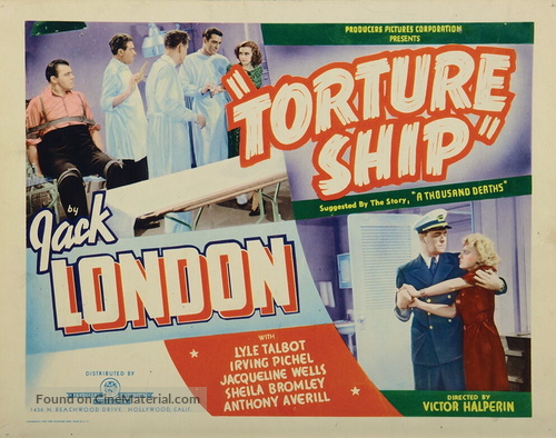 Torture Ship - Movie Poster