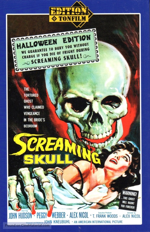Screaming Skull - Austrian DVD movie cover