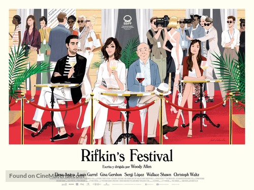 Rifkin&#039;s Festival - Spanish Movie Poster
