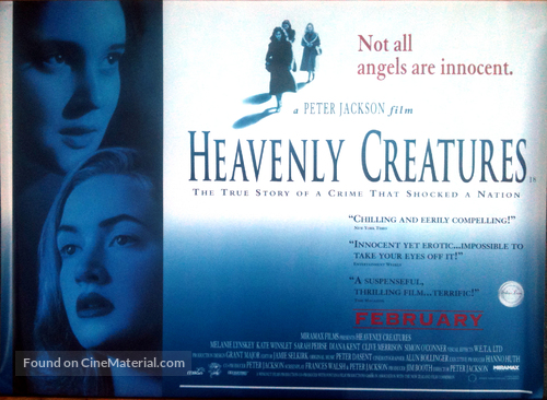 Heavenly Creatures - British Movie Poster